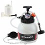 Purgeur de frein + bouteille de récupération liquide de frein (3 litres) avec adaptateurs multimarques. Purgeur de frein voiture