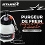 Purgeur de frein + bouteille de récupération liquide de frein (3 litres) avec adaptateurs multimarques. Purgeur de frein voiture