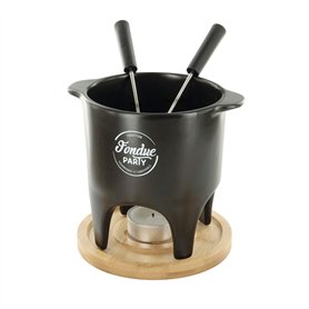 COOK CONCEPT - KC2488 - Fondue Individuelle Ou Duo Cuisine Cuisson Specifique Plaque Rechaud Plancha Barbecue