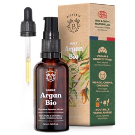 Bionoble Huile d'Argan Bio 50ml - 100% Pure