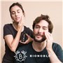 Bionoble Huile d'Argan Bio 50ml - 100% Pure, Naturelle, Pressée à Froid - Bouteille en Verre + Pipette et Pompe - Huile Argan Ch