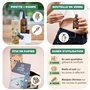 Bionoble Huile de Fenugrec Bio 50ml pour Grossir Poitrine et Fesses - Avec Pipette + Pompe - Bouteille en Verre - Macérât Huileu