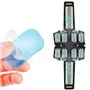 Massforce Gels Pad - 14 pcs feuilles de gel pour ceinture abdominale EMS- Gel pour Ceinture Abdominale Electrostimulation Muscul