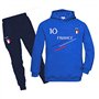 JHK Jogging survêtement de Football France 2 étoiles Enfant - Bleu - 9/10 Ans