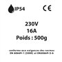 Inter pompier - dispositif de coupure de courant d'urgence pour enseigne lumineuse - Coffret coupure de courant pour pompier