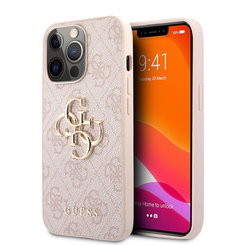 Guess GUHCP13L4GMGPI Coque pour iPhone 13 Pro / 13 6,1