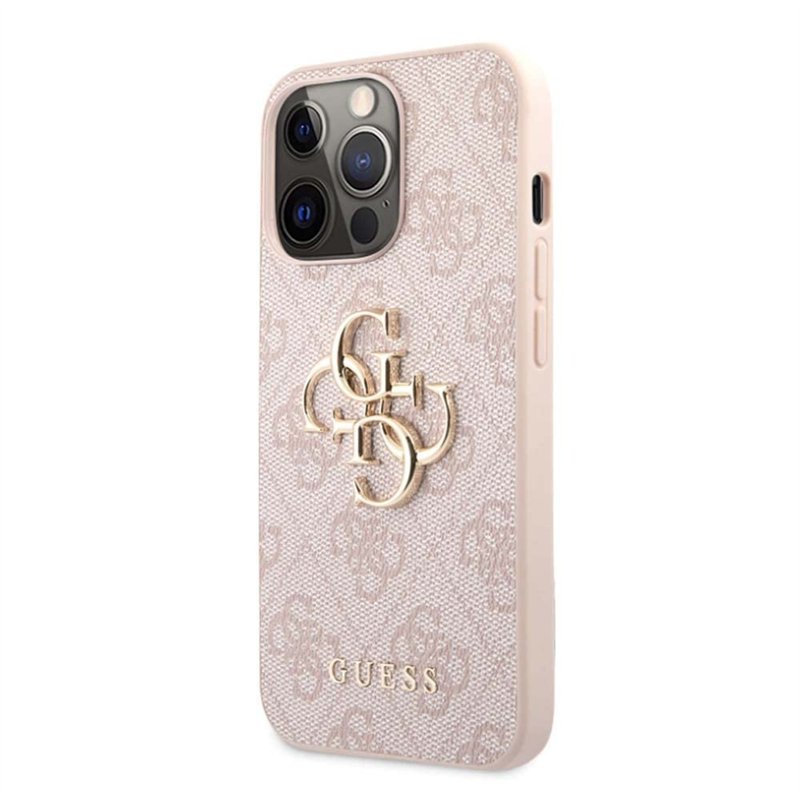 GUESS GUHCP13X4GMGPI Coque pour iPhone 13 Pro Max 6,7