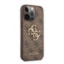 Guess GUHCP13X4GMGBR Coque de Protection pour iPhone 13 Pro Max 6,7" 4G Big Metal Logo