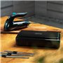 Cecotec Couteaux électriques Cut-Eat 1800 Black. 150 W, 3 lames en acier inoxydable, lavable au lave-vaisselle, silencieux, faib