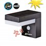 Ribimex - PRLUMSOL1/M - Applique Murale Solaire Elina - avec capteur