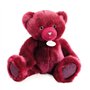 Doudou et Compagnie - Ours En Peluche Paillettes - 30 cm - Bois de Rose - Ours Collection - DC3568