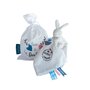 Doudou et Compagnie - Sac à Doudou Lapin UNICEF - 10 Cm Blanc - Idée Cadeau de Naissance Fille et Garçon - Garantie Doudou Perdu