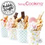 ScrapCooking - Bubble Waffle Factory - Machine à Gaufres Bulles de Hong Kong - Gaufrier Électrique pour Egg Waffles Boules Pâtis