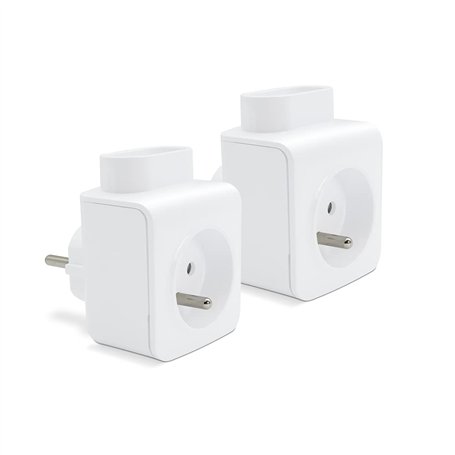 Lea NetFilter Pack de 2 Filtres - Filtre CPL pour accélérer Le débit des CPLs en filtrant Les bruits des appareils électroniques