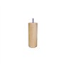 MARGOT 3700527815763 Caméléon Cylindre Lot de 4 Pieds de lit Bois Vernis naturel Hauteur 20 cm, Natural Wood