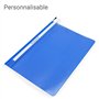 Waytex 931340 Chemises à lamelles A4 Lot de 10 Chemises de Présentation en polypropylène Couverture transparente 5 Couleurs asso