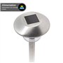 Xanlite, SO1017, Lot de 8 Balises Solaires LED, Acier et Plastique