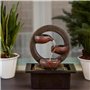 ZEN'LIGHT, Fontaine d'Intérieur Zen Terai, Décoration d'intérieur Originale, Ecoulement d'Eau Naturel- Eclairage Led Multicolore