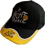 TOUR de France Cyclisme Casquette - Collection Officielle Velo - Maillot Jaune - Taille Adulte et ado
