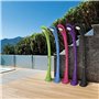 Formidra - Douche Solaire Cobra 32L - DS-C720VE - Douche Solaire Extérieure avec Rince Pieds pour Jardin - Chauffage par Énergie