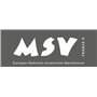MSV, Combiné pour WC 2 en 1 avec Support WC avec récipient intérieur Amovible pour Brosse WC, Modèle Abby, Brosse WC et Dérouleu