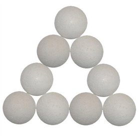 9 Balles Baby Foot Dure en Plastique