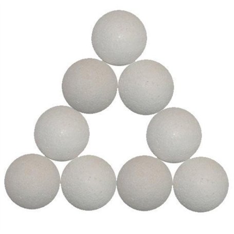 9 Balles Baby Foot Dure en Plastique