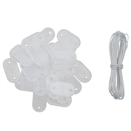 WERKA PRO Kit de Fixation pour Brise-Vues et canisses
