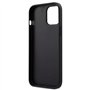 Guess GUHCP12LPU4GHBK 4G Collection Triangle Coque pour iPhone 12 Pro Max 6,7" Gris