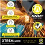 AUVRAY - Antivol moto bloque disque MINI U - BLOCK DISC XTREM MINI - Haute sécurité - Cordon de rappel-Certifié SRA et ART-Recom