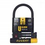 AUVRAY - Antivol vélo avec alarme - U ALARME 128X245 D.14-3 CLES - Résistance exceptionnelle - Coque de protection en plastique