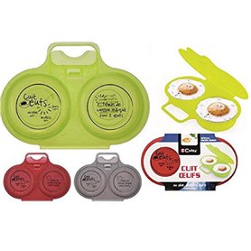 2 Lots de 2 Cuits Oeufs au plat