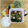 CÉCOA - Composteur de Cuisine Bokashi 10L | Seau à Compost Zéro Odeur | Compost Facile en Intérieur & Extérieur | Engrais Nature