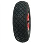 LOT de 2 x roue gonflable diable 260 x 85 (3.00-4) alésage 20 mm roulement à rouleaux