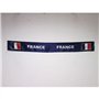 AZ FLAG - Echarpe de Supporter France - 100 cm - Echarpe Drapeau Français en Satin