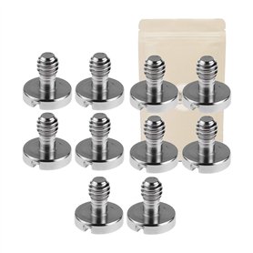 X10 Vis 1/4 sans Anneau Trépied Accessoire au Pas Kodak Standard 1/4" Assistant Camera Screw 14/-20 Iso 1222:2010