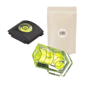 X2 Kit de 2 Niveau à Bulle différents à Fixer sur Griffe Flash Sabot compatible avec Appareil Photo Canon Pentax Olympus Panason