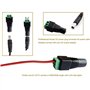 10x borniers Dominos Femelle DC 12V Standard 1 38V Fiche 5.5mm x 2.1mm 2 Entrées Alimentation Connecteur - Adaptout Marque Franç