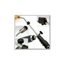 ALPENTECH - Desherbeur thermique piezo Chalumeau gaz + 4 Recharges Desherbant thermique Brule herbes Torche de jardin