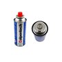 ALPENTECH - Desherbeur thermique piezo Chalumeau gaz + 4 Recharges Desherbant thermique Brule herbes Torche de jardin