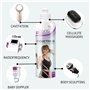 Absonic - Gel conducteur pour électrostimulation, Ceinture Abdominale, électrodes, TENS, EMS et Ultrasons - 2 x 250 ML