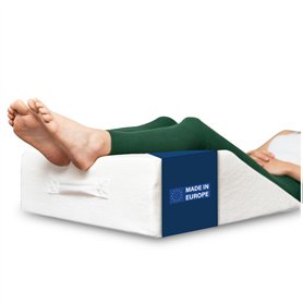 Dreamzie Coussin Élévateur de Jambes Coussin Thérapeutique Repose Jambe Mémoire de Forme - Douleur de Dos