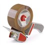 WONDAY Dévidoir Pistolet à Poignée pour Ruban Adhésif d'emballage ou Scotch - Automatique - Plastique - Dispenser de Ruban Adhés