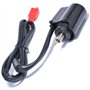 Easyboost Starter Electrique Automatique pour Carburateur Dell’Orto PHVA et GY6 50cc 125cc 139QMA-QMB pour Kymco MBK Booster Bw’