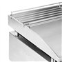 H.Koenig Plancha au gaz PLX830, 3 Brûleurs, Inox, plaque de 5mm, répartition égale de la chaleur, température jusqu’à 350°C, net