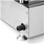 H.Koenig Plancha au gaz PLX830, 3 Brûleurs, Inox, plaque de 5mm, répartition égale de la chaleur, température jusqu’à 350°C, net