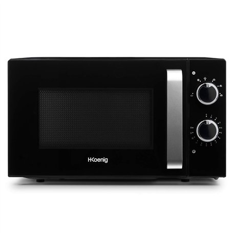 Micro-ondes Compact Design 20L VIO8 Noir H.Koenig Puissant 700W