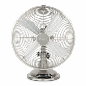 Ventilateur électrique de table H.Koenig JOE48 Silencieux Design métal