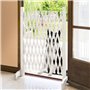 FACILITYS - Barrière de Sécurité Extensible, de 27 à 250 x 87 cm - Barriere de Securite Enfant, Chien sans Perçage en Plastique 