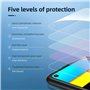 NEW'C Lot de 2, Verre Trempé pour Google Pixel 5 5G, Film Protection écran efficace contre les Rayures - sans Bulles - Ultra Rés
